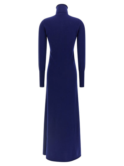 Tom Ford Blue Cashmere Long Dress - HBPS Beauty & Fashion