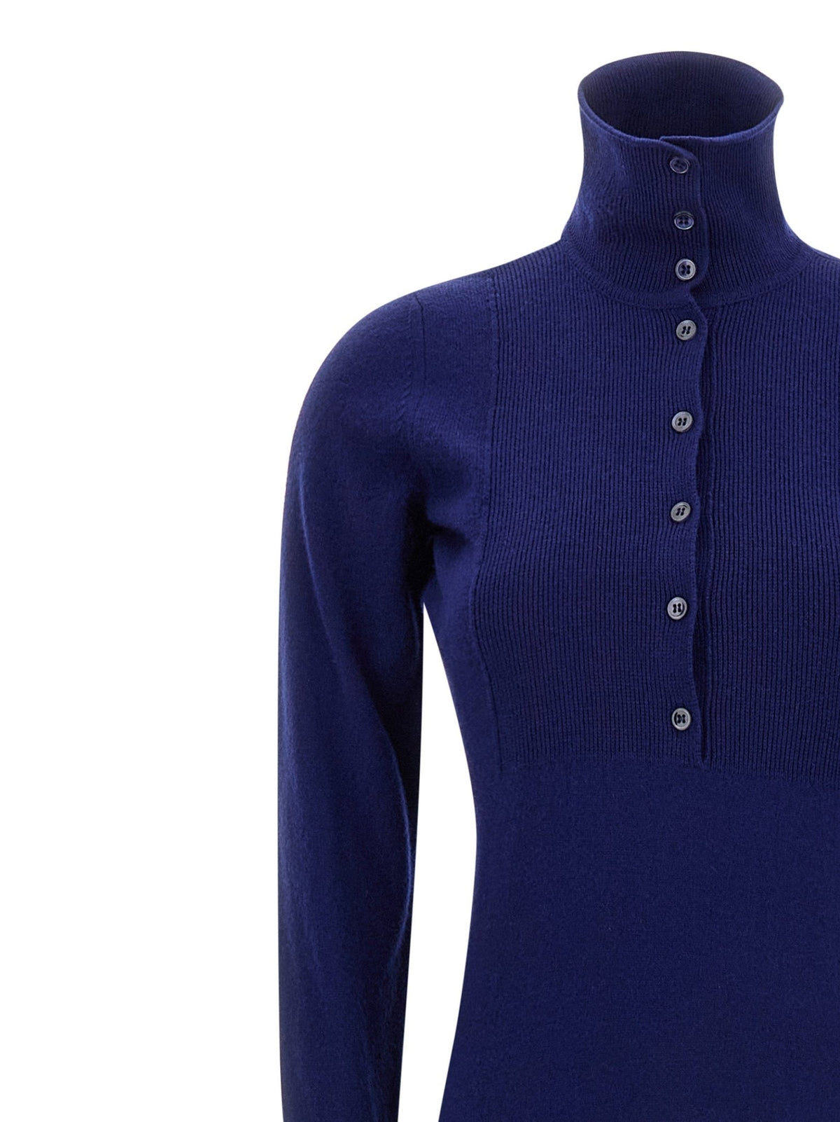 Tom Ford Blue Cashmere Long Dress - HBPS Beauty & Fashion