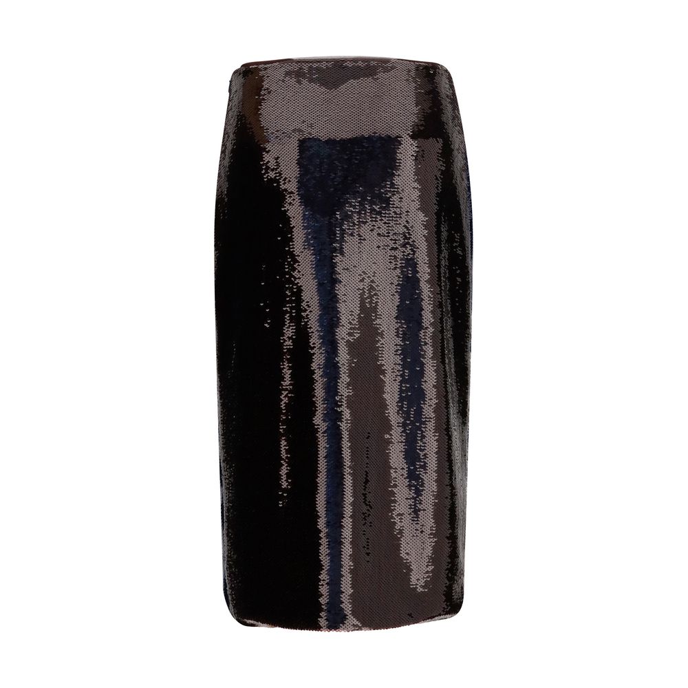 Tom Ford Blue Silk Midi Skirt - HBPS Beauty & Fashion