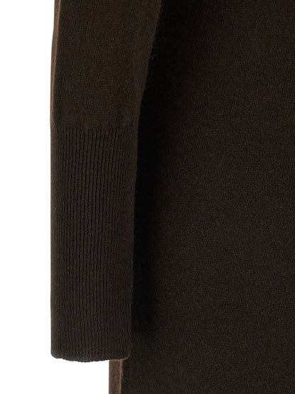 Tom Ford Brown Cashmere Long Dress - HBPS Beauty & Fashion
