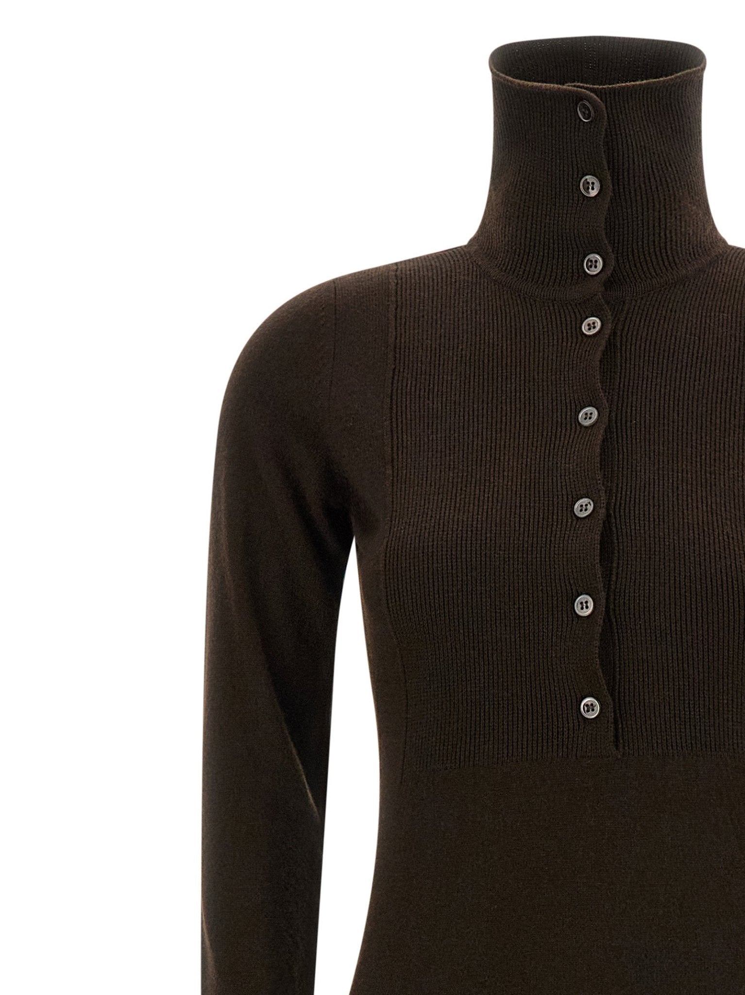Tom Ford Brown Cashmere Long Dress - HBPS Beauty & Fashion