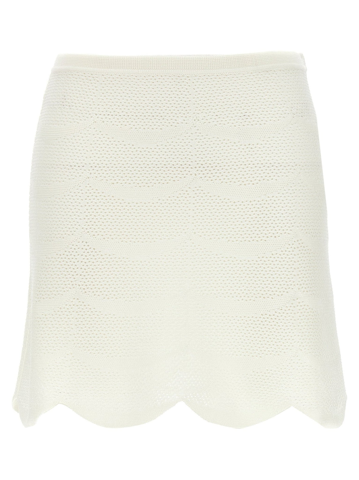 Tom Ford White Cotton Long Skirt - HBPS Beauty & Fashion