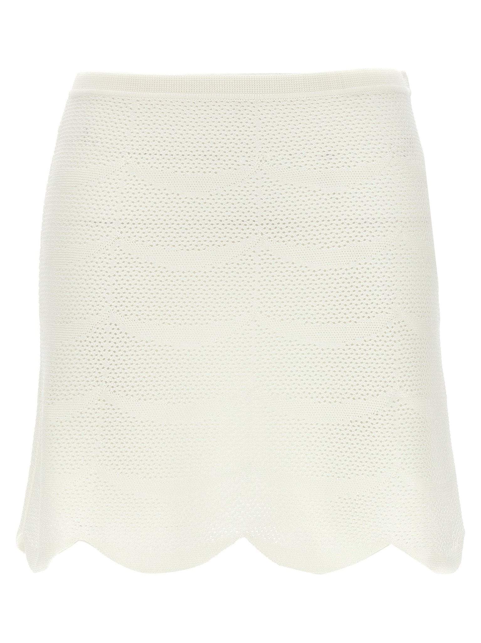 Tom Ford White Cotton Long Skirt - HBPS Beauty & Fashion