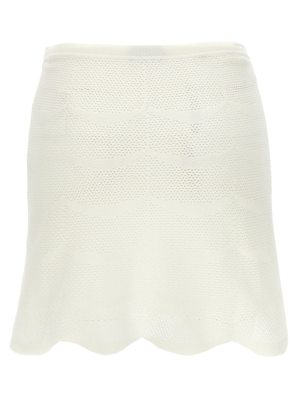 Tom Ford White Cotton Long Skirt - HBPS Beauty & Fashion
