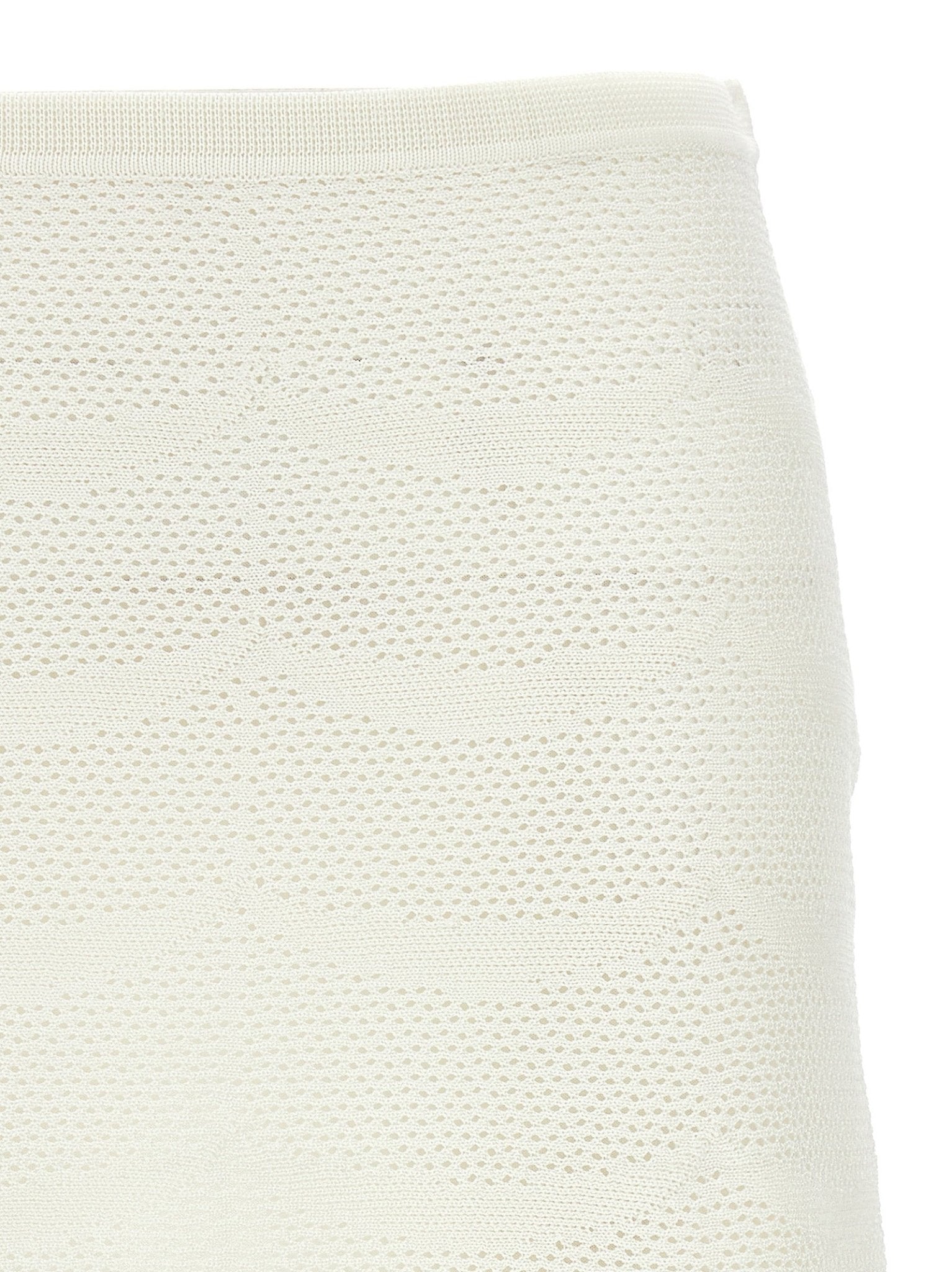 Tom Ford White Cotton Long Skirt - HBPS Beauty & Fashion