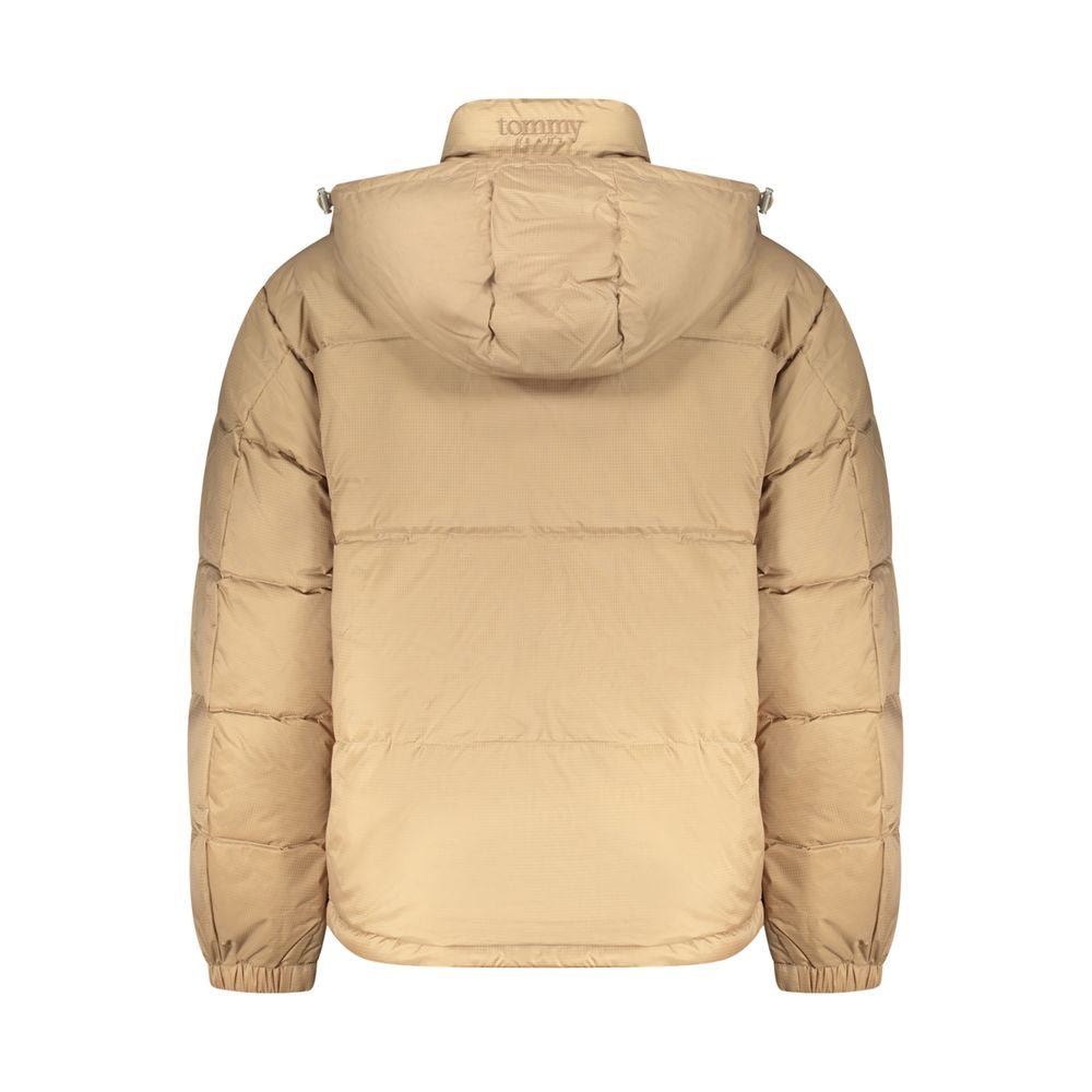 Tommy Hilfiger Beige Polyester Mens Jacket - HBPS Beauty & Fashion
