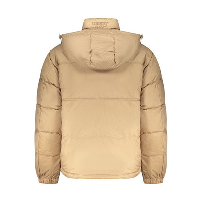 Tommy Hilfiger Beige Polyester Mens Jacket - HBPS Beauty & Fashion