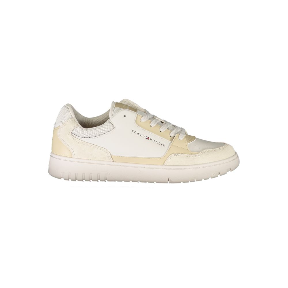 Tommy Hilfiger Beige Polyurethane Men Sneaker - HBPS Beauty & Fashion