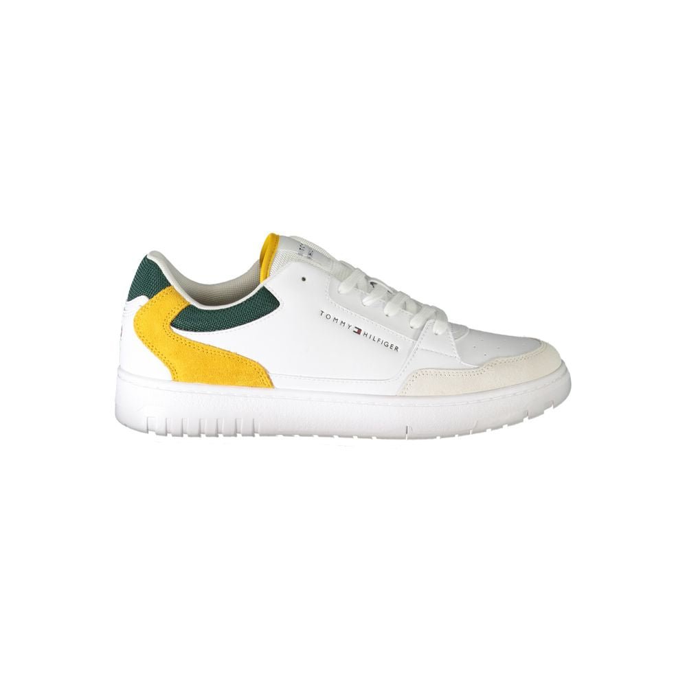 Tommy Hilfiger Bianco Leather Men Sneaker - HBPS Beauty & Fashion