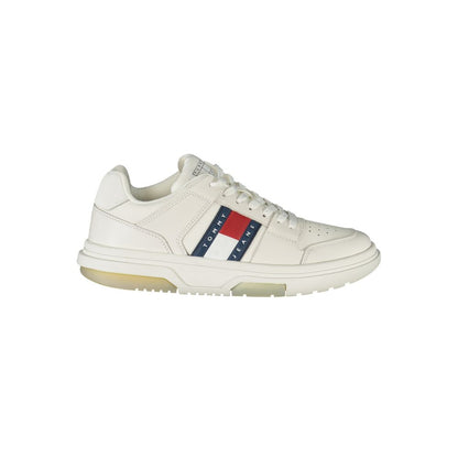 Tommy Hilfiger Bianco Leather Women Sneaker - HBPS Beauty & Fashion