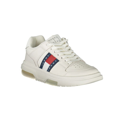 Tommy Hilfiger Bianco Leather Women Sneaker - HBPS Beauty & Fashion