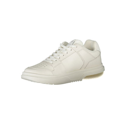 Tommy Hilfiger Bianco Leather Women Sneaker - HBPS Beauty & Fashion