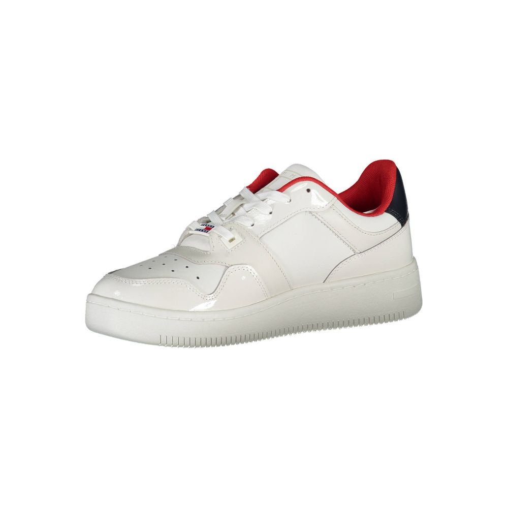 Tommy Hilfiger Bianco Leather Women Sneaker - HBPS Beauty & Fashion