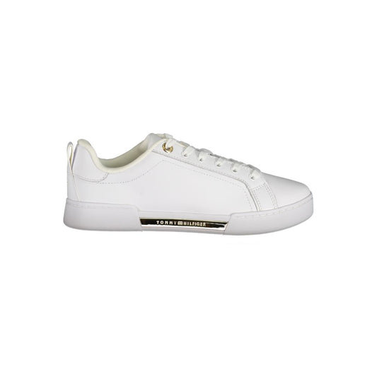 Tommy Hilfiger Bianco Leather Women Sneaker - HBPS Beauty & Fashion