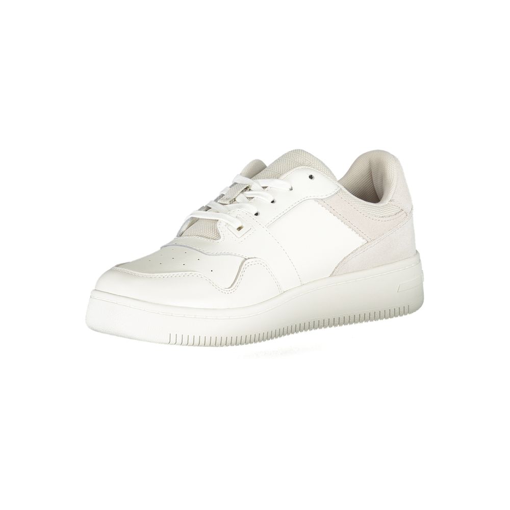 Tommy Hilfiger Bianco Leather Women Sneaker - HBPS Beauty & Fashion