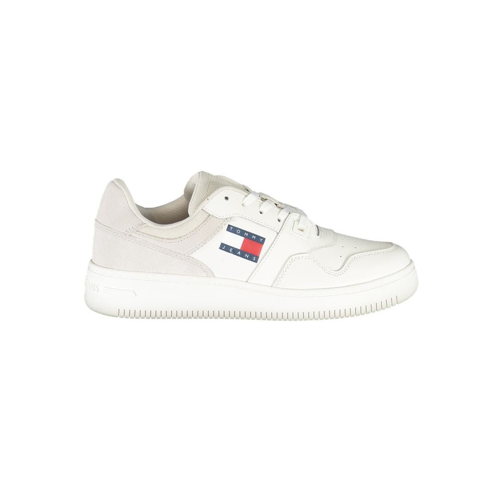 Tommy Hilfiger Bianco Leather Women Sneaker - HBPS Beauty & Fashion