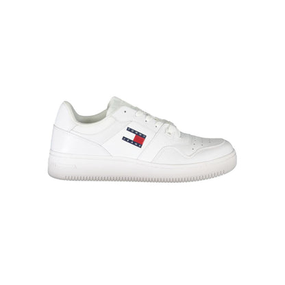 Tommy Hilfiger Bianco Pelle Men Sneaker - HBPS Beauty & Fashion