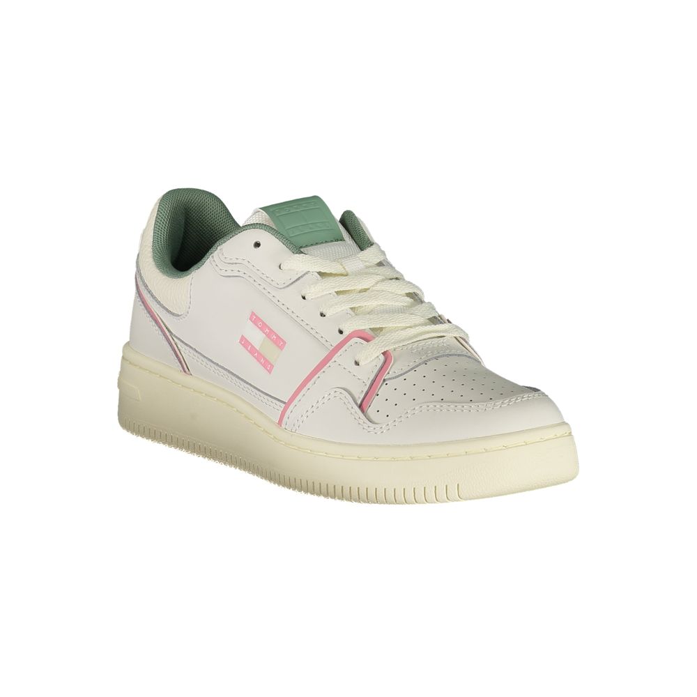 Tommy Hilfiger Bianco Poliuretano Donna Sneaker - HBPS Beauty & Fashion