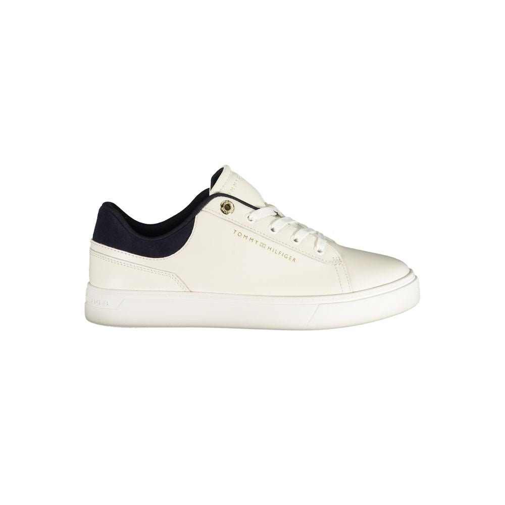 Tommy Hilfiger Bianco Poliuretano Donna Sneaker - HBPS Beauty & Fashion