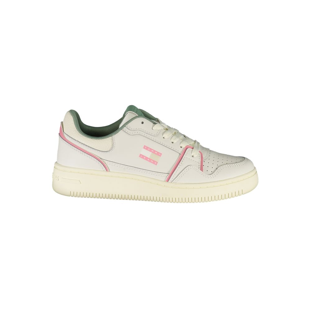Tommy Hilfiger Bianco Poliuretano Donna Sneaker - HBPS Beauty & Fashion