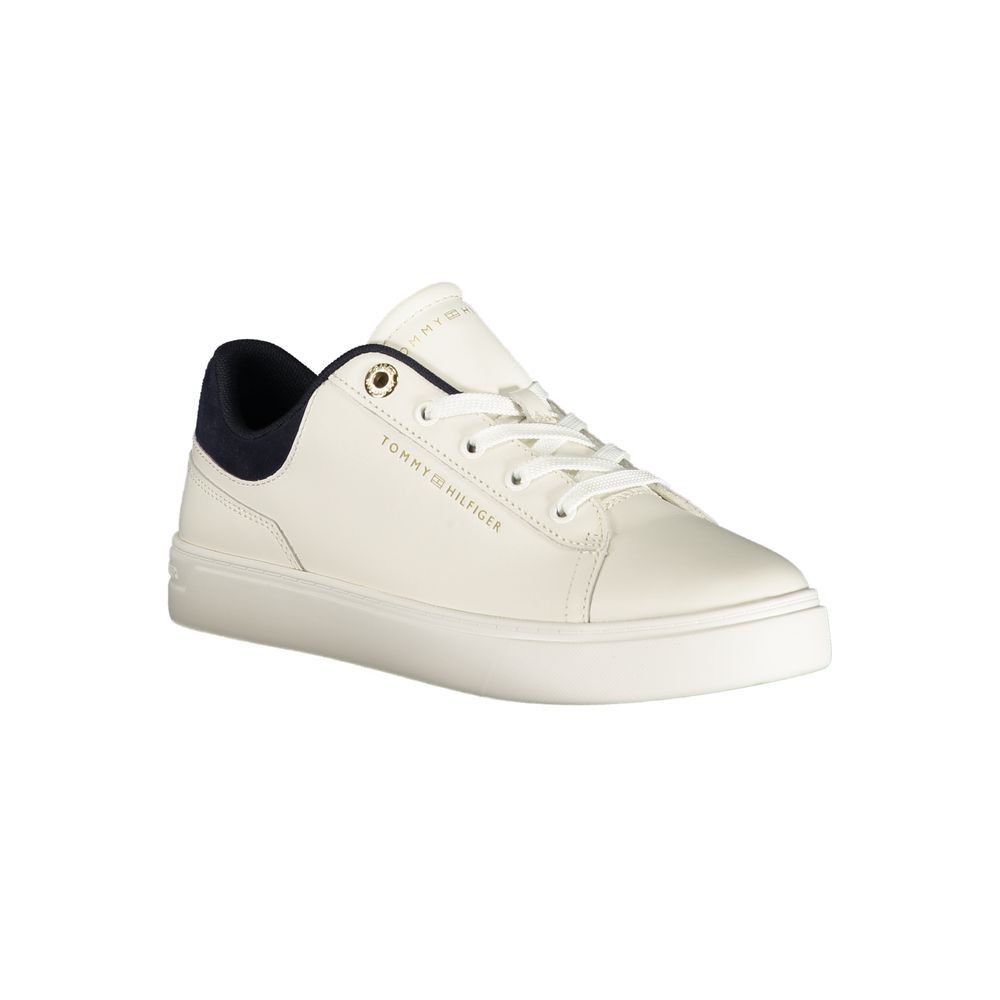 Tommy Hilfiger Bianco Poliuretano Donna Sneaker - HBPS Beauty & Fashion