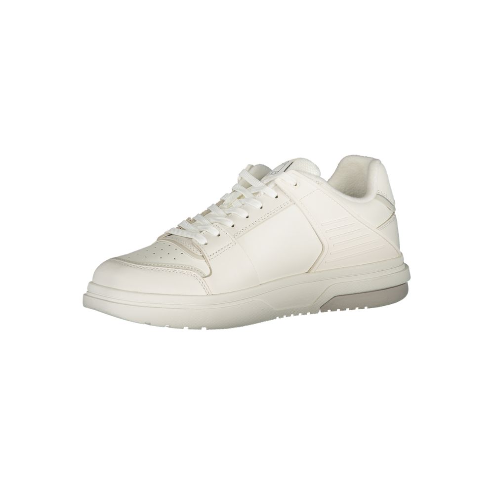Tommy Hilfiger Bianco Poliuretano Men Sneaker - HBPS Beauty & Fashion