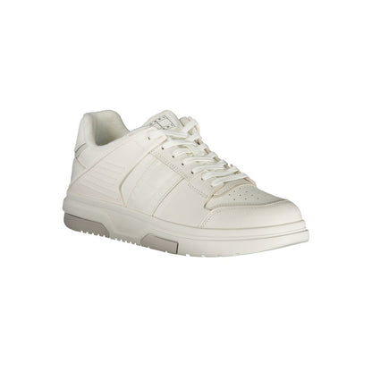 Tommy Hilfiger Bianco Poliuretano Men Sneaker - HBPS Beauty & Fashion