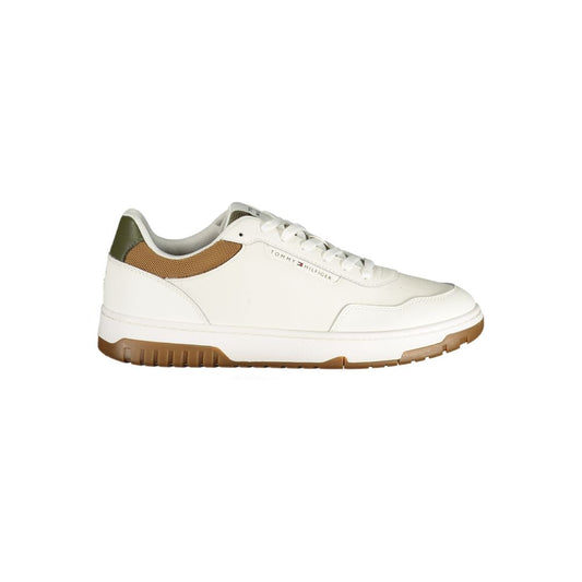 Tommy Hilfiger Bianco Poliuretano Men Sneaker - HBPS Beauty & Fashion