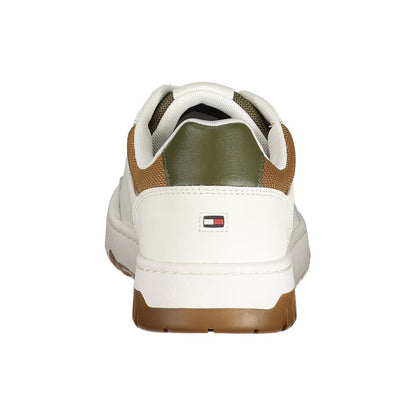 Tommy Hilfiger Bianco Poliuretano Men Sneaker - HBPS Beauty & Fashion