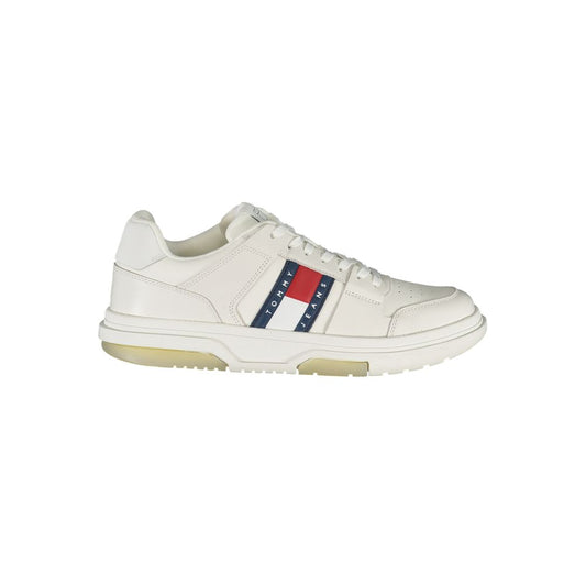 Tommy Hilfiger Bianco Poliuretano Men Sneaker - HBPS Beauty & Fashion