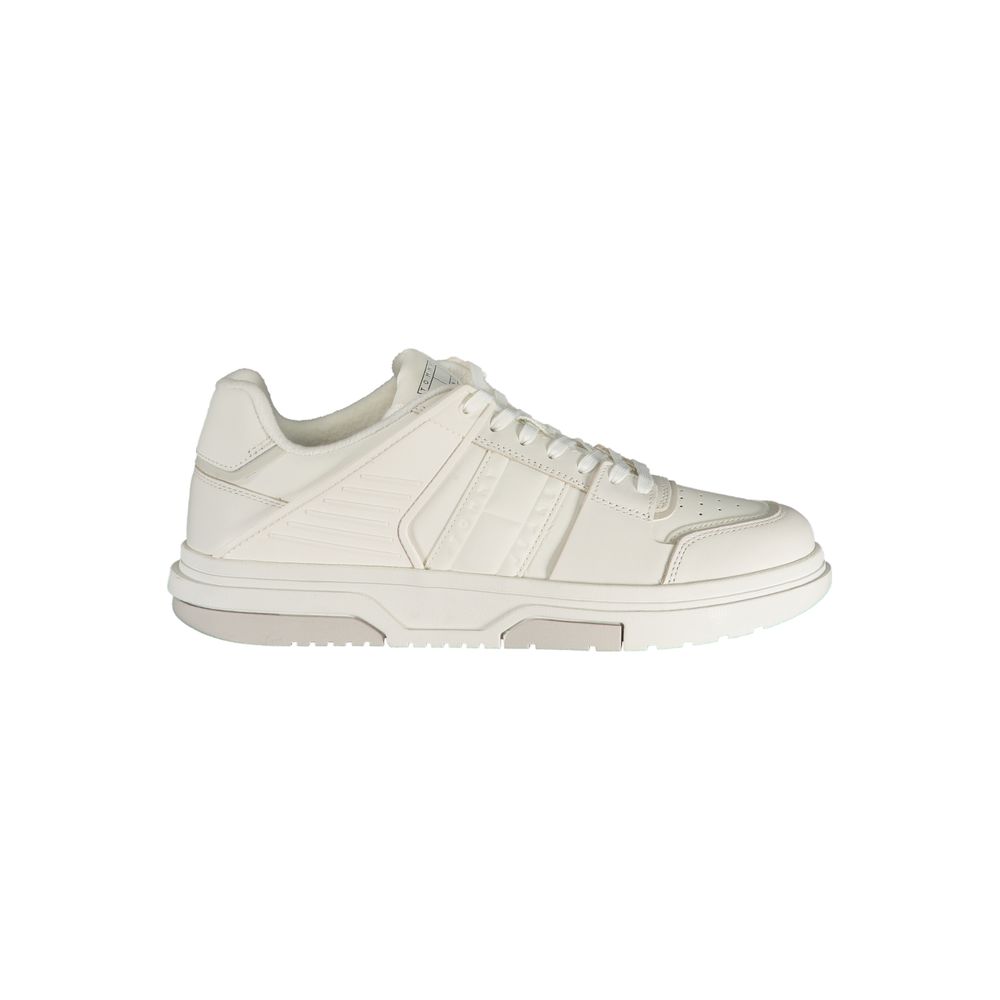 Tommy Hilfiger Bianco Poliuretano Men Sneaker - HBPS Beauty & Fashion