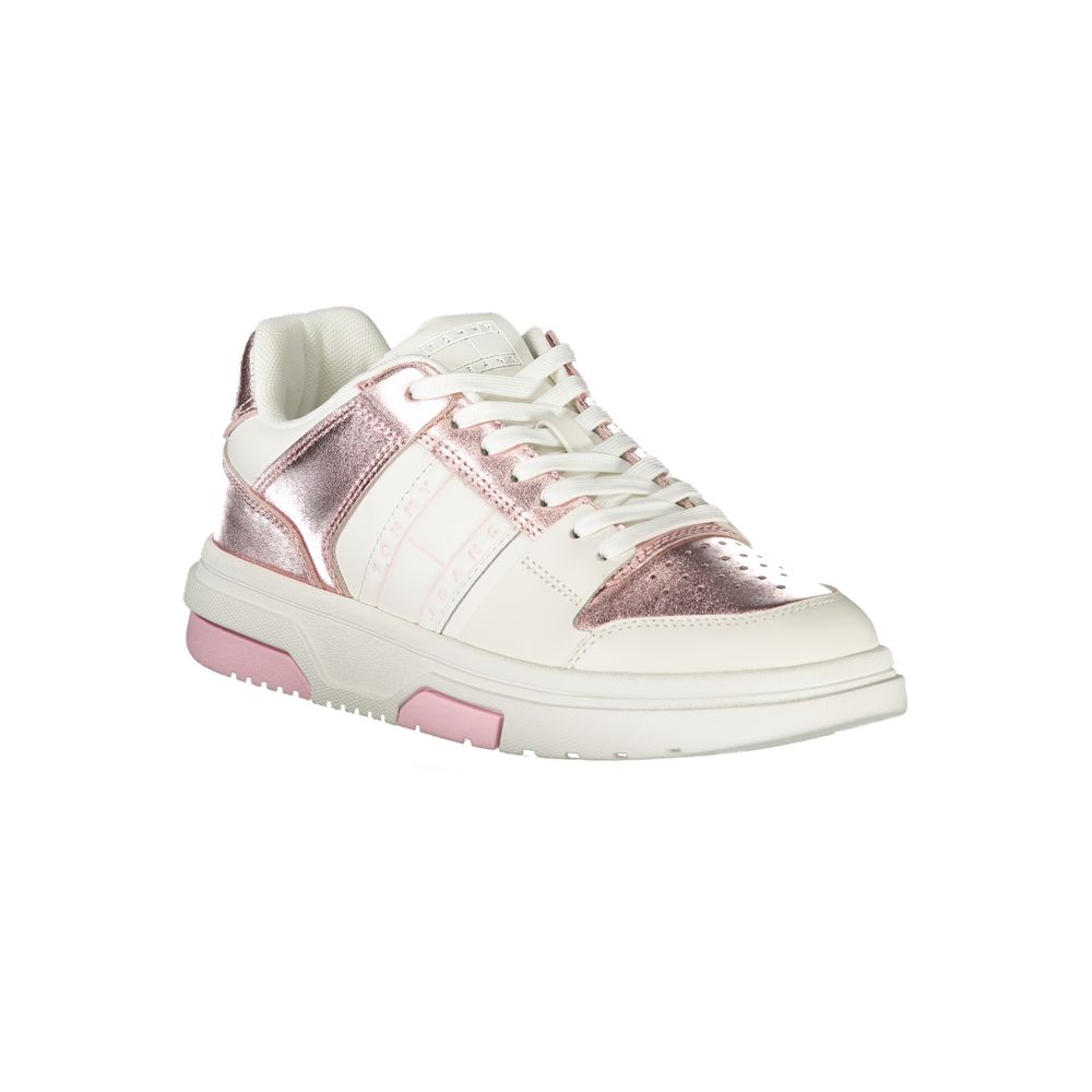 Tommy Hilfiger Bianco Poliuretano Women Sneaker - HBPS Beauty & Fashion