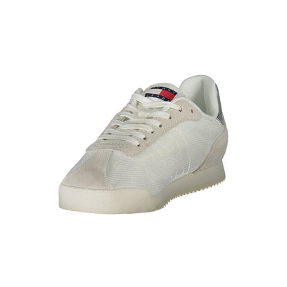 Tommy Hilfiger Bianco Polyester Women Sneaker - HBPS Beauty & Fashion
