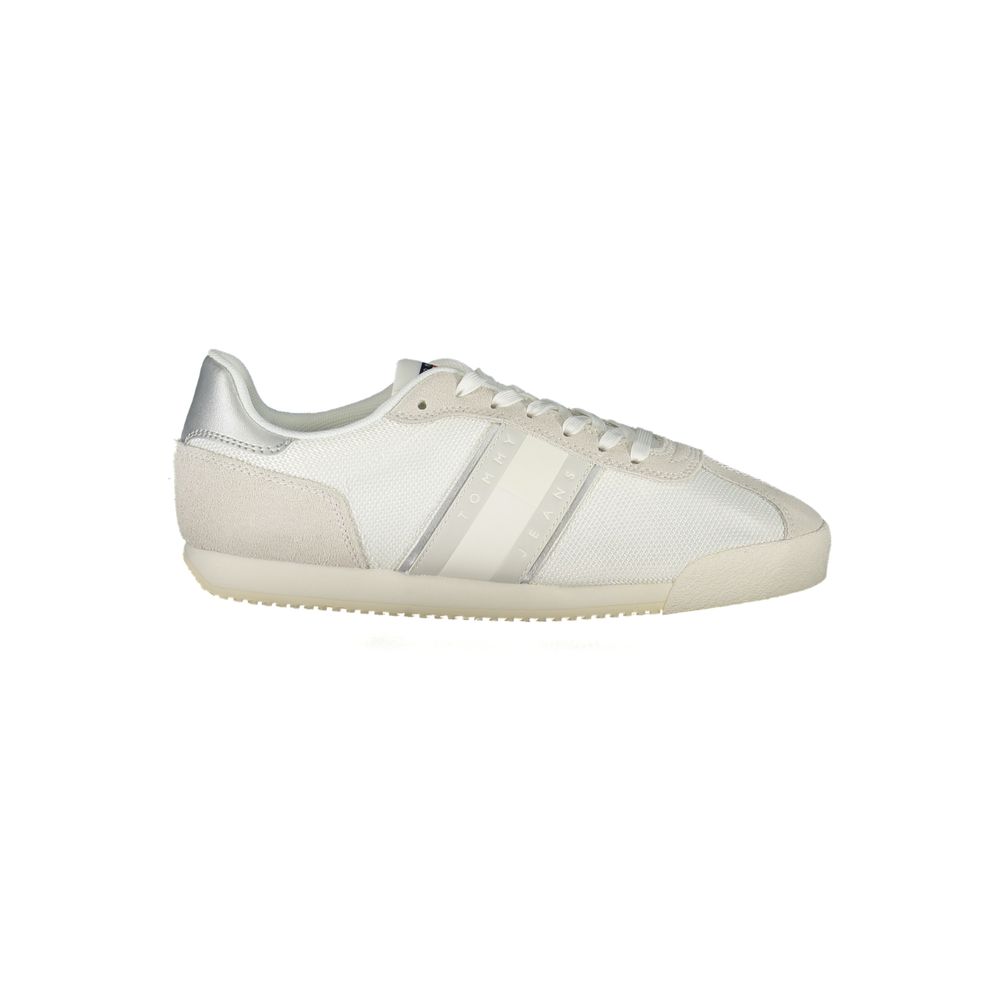 Tommy Hilfiger Bianco Polyester Women Sneaker - HBPS Beauty & Fashion