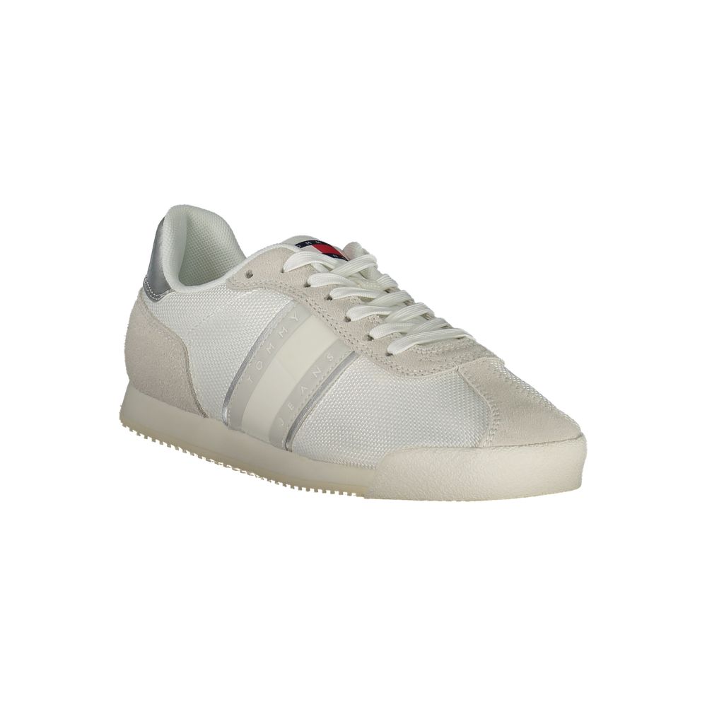 Tommy Hilfiger Bianco Polyester Women Sneaker - HBPS Beauty & Fashion