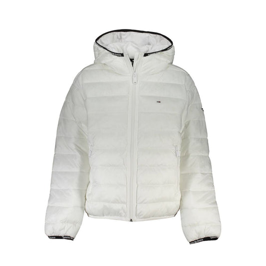 Tommy Hilfiger Bianco Polyester Women's Jacket - HBPS Beauty & Fashion