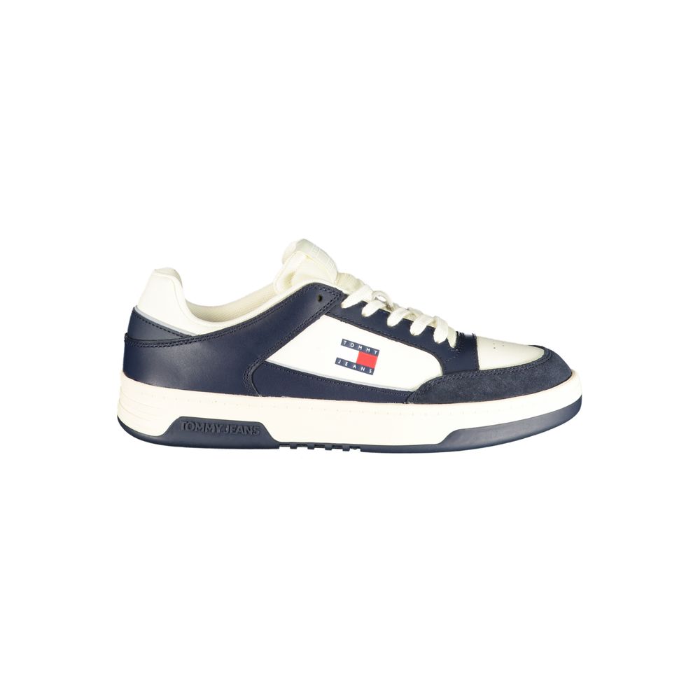 Tommy Hilfiger Bianco Polyurethane Men Sneaker - HBPS Beauty & Fashion