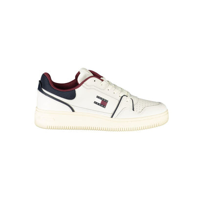 Tommy Hilfiger Bianco Polyurethane Men Sneaker - HBPS Beauty & Fashion
