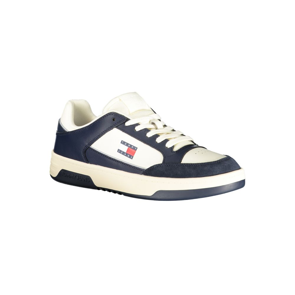 Tommy Hilfiger Bianco Polyurethane Men Sneaker - HBPS Beauty & Fashion