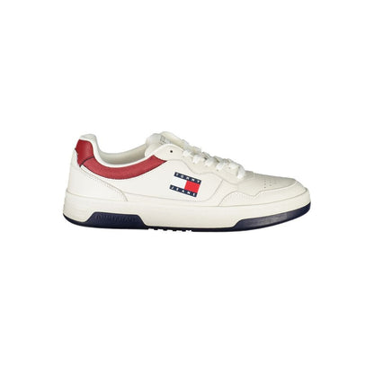 Tommy Hilfiger Bianco Polyurethane Men's Sneaker - HBPS Beauty & Fashion