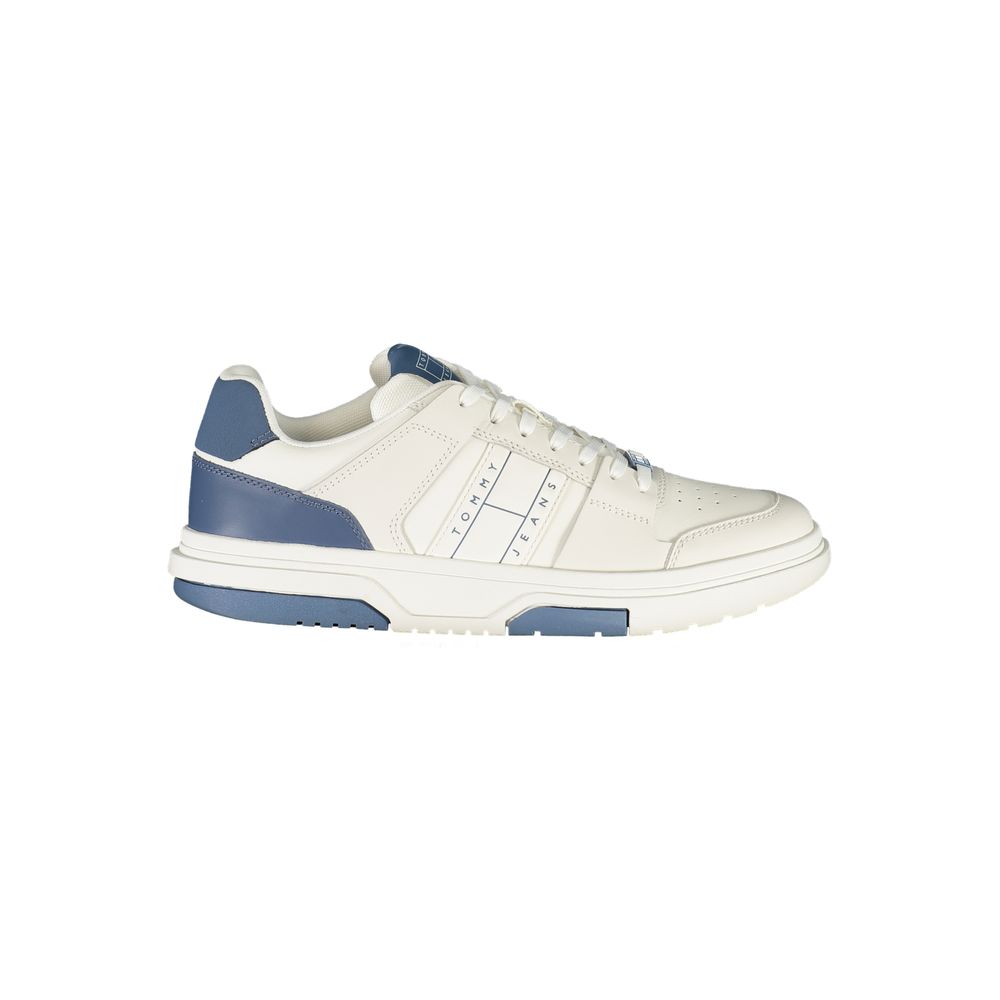 Tommy Hilfiger Bianco Polyurethane Men's Sneaker - HBPS Beauty & Fashion