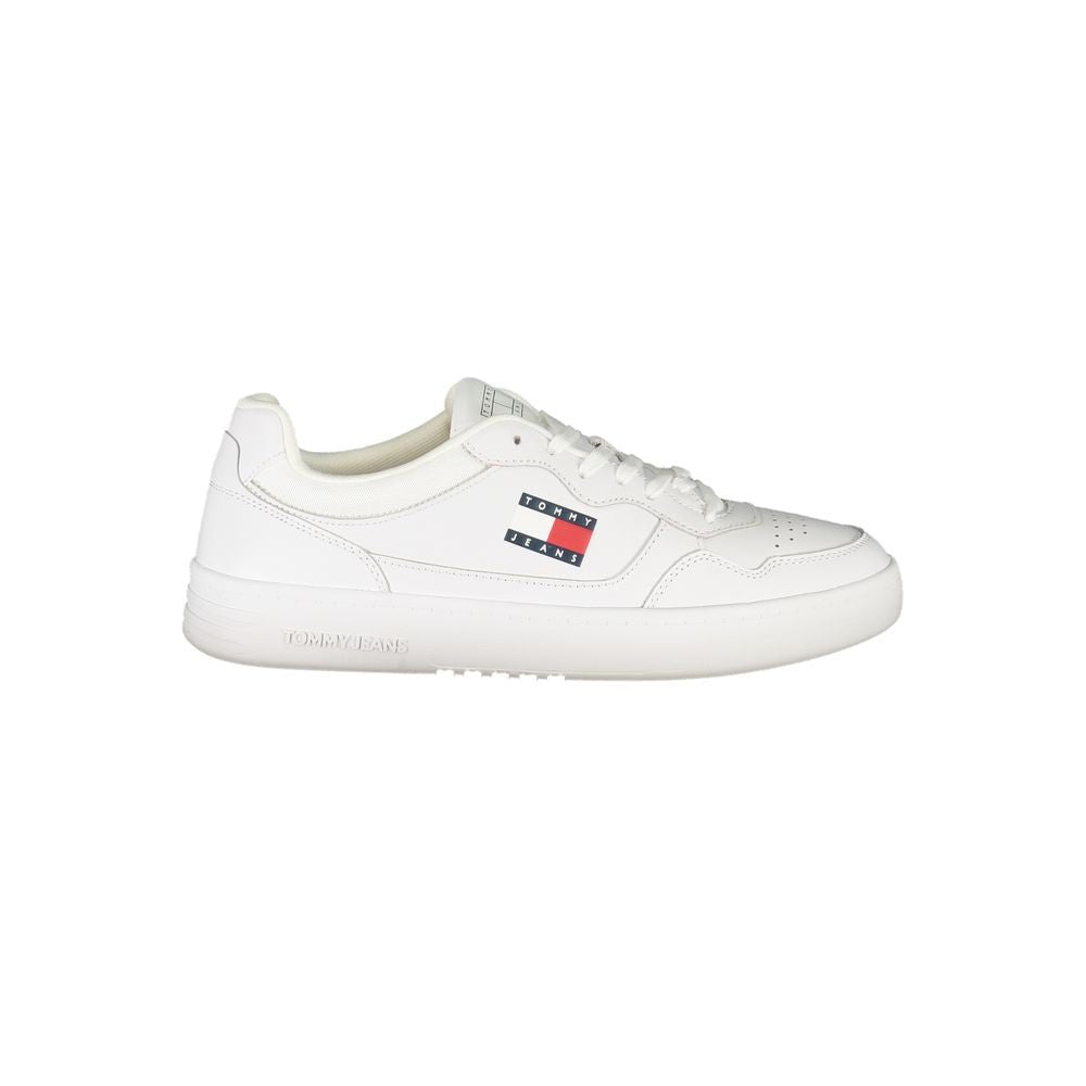 Tommy Hilfiger Bianco Polyurethane Men's Sneaker - HBPS Beauty & Fashion