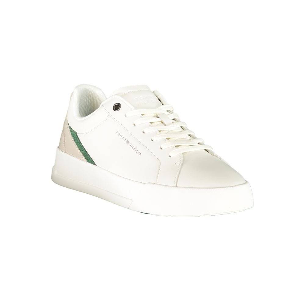Tommy Hilfiger Bianco Polyurethane Uomo Sneaker - HBPS Beauty & Fashion