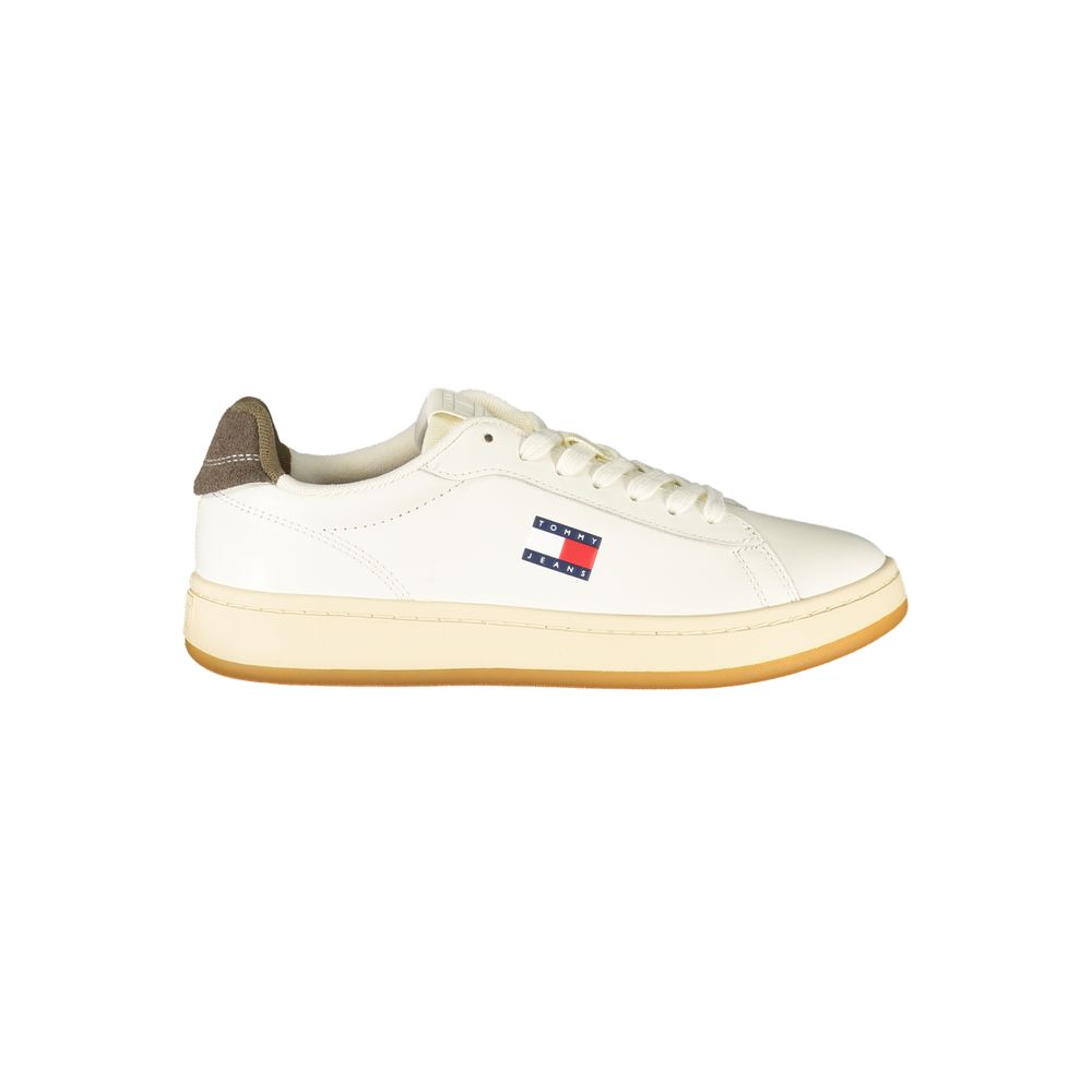 Tommy Hilfiger Bianco Polyurethane Women Sneaker - HBPS Beauty & Fashion