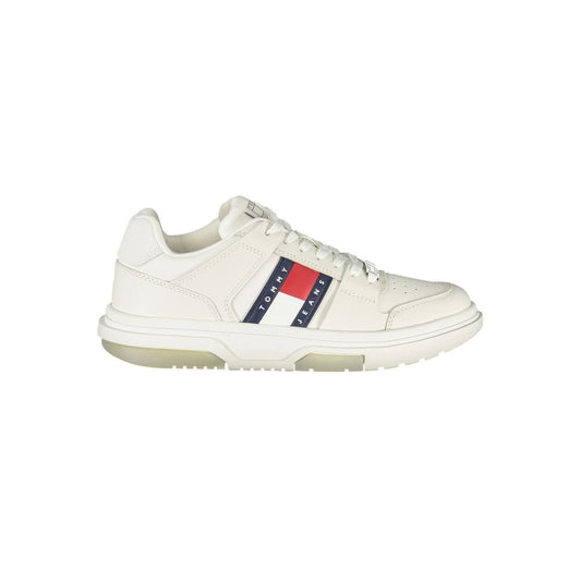 Tommy Hilfiger Bianco Polyurethane Women Sneaker - HBPS Beauty & Fashion