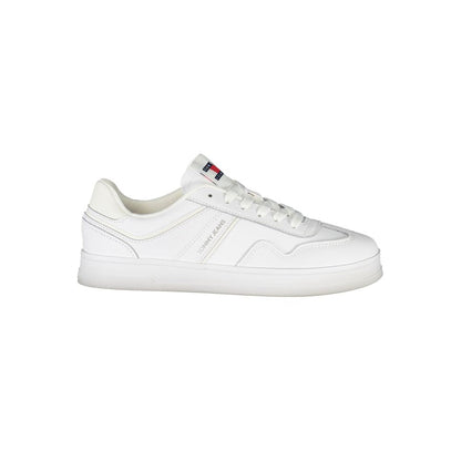 Tommy Hilfiger Bianco Polyurethane Women Sneaker - HBPS Beauty & Fashion