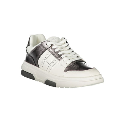 Tommy Hilfiger Bianco Polyurethane Women Sneaker - HBPS Beauty & Fashion