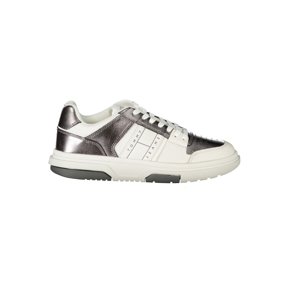 Tommy Hilfiger Bianco Polyurethane Women Sneaker - HBPS Beauty & Fashion