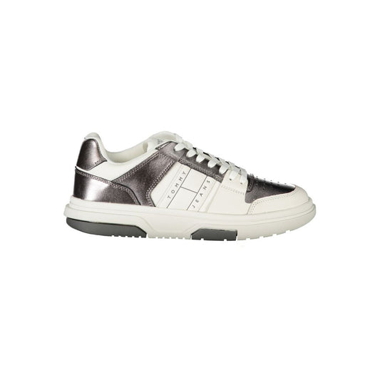 Tommy Hilfiger Bianco Polyurethane Women Sneaker - HBPS Beauty & Fashion