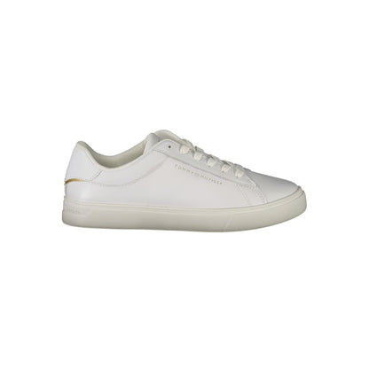 Tommy Hilfiger Bianco Polyurethane Women Sneaker - HBPS Beauty & Fashion